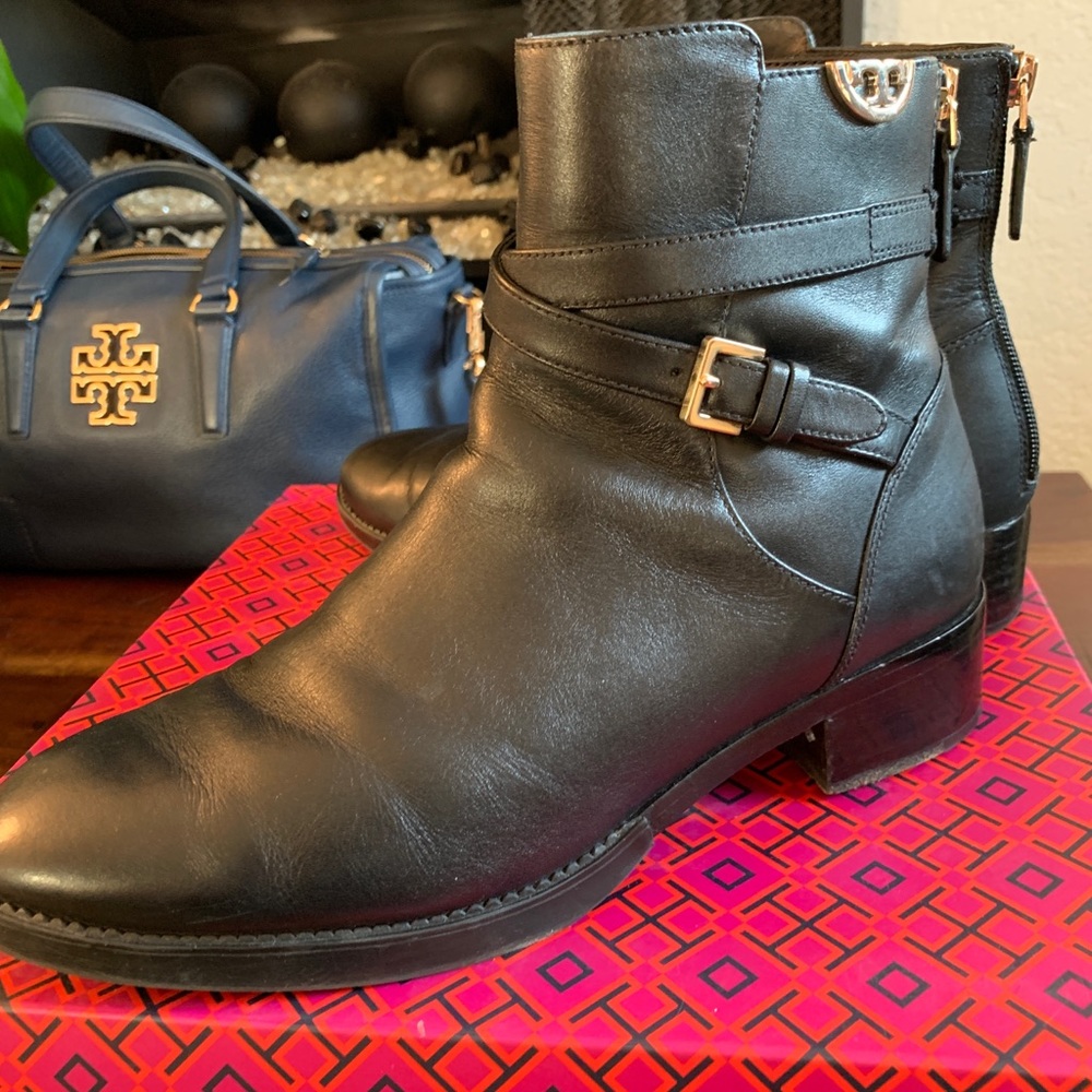 Tory Burch 8.5 Sidney Bootie hi veg 31443